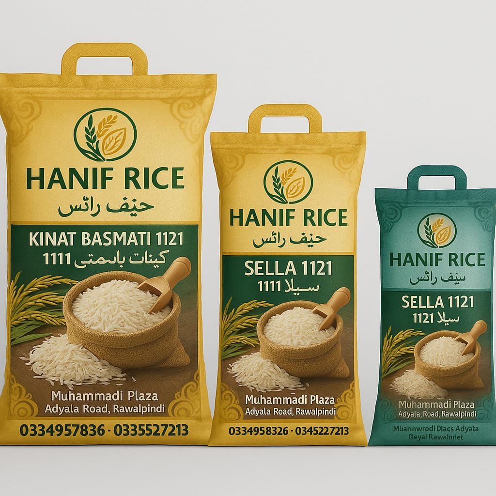 Hanif Rice Traders | Basmati Rice Supplier | Adiala Road, Rawalpindi